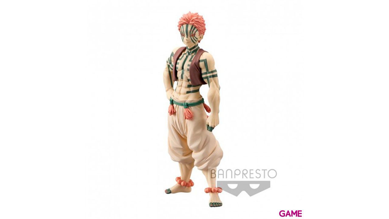 Figura Akaza Demon Series vol5 Demon Slayer Kimetsu no Yaiba 17cm-1
