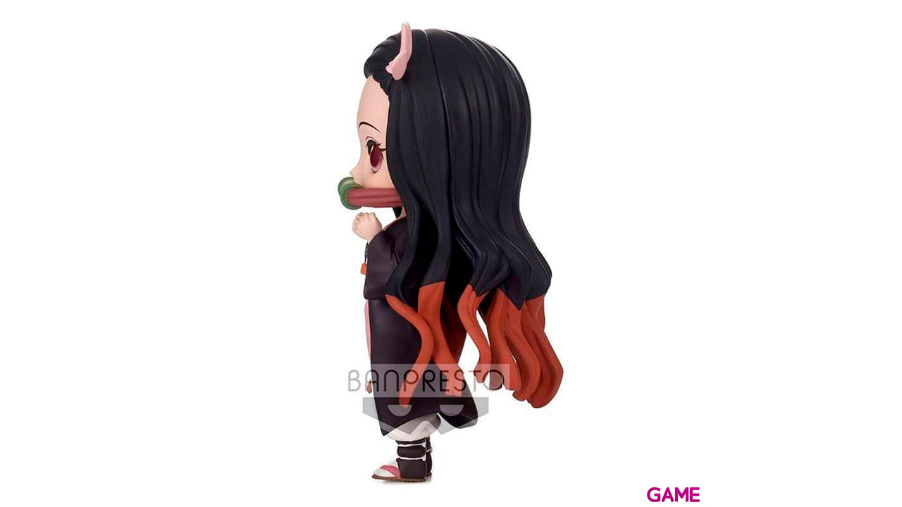 Figura Nezuko Kamado 2 Demon Slayer Kimetsu no Yaiba Q posket 14cm-0