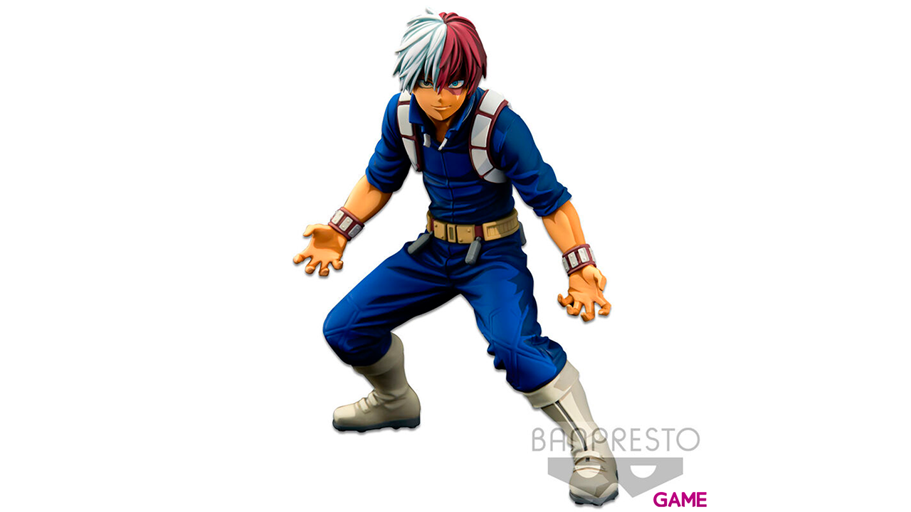 Figura The Shoto Todoroki Two Dimensions Banpresto World figure Colosseum Super Master Stars Piece My Hero Academia 21cm-0