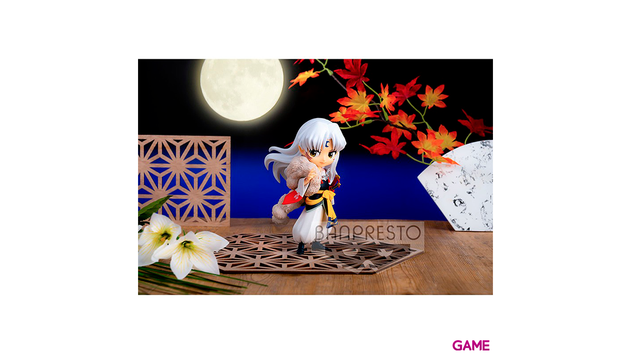 Figura Sesshomaru Inuyasha Q posket verA 14cm-1