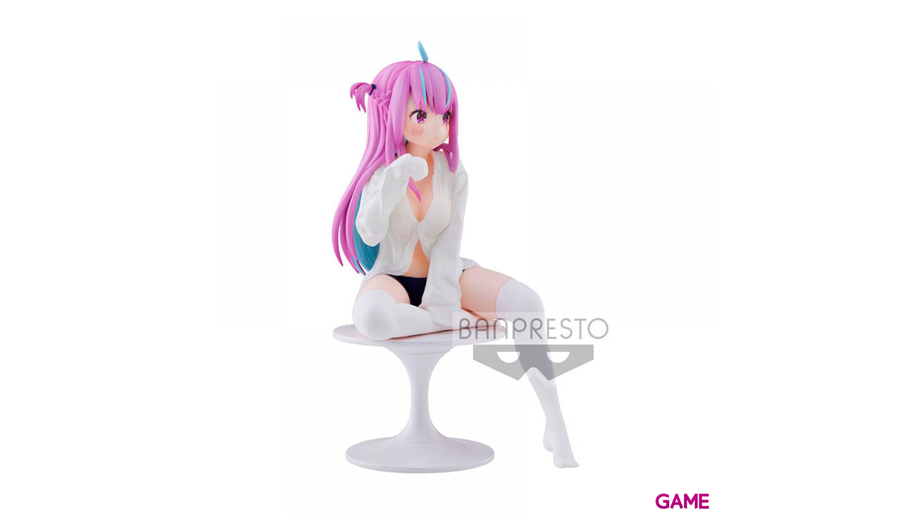 Figura Minato Aqua Relax Time Hololive 18cm-3