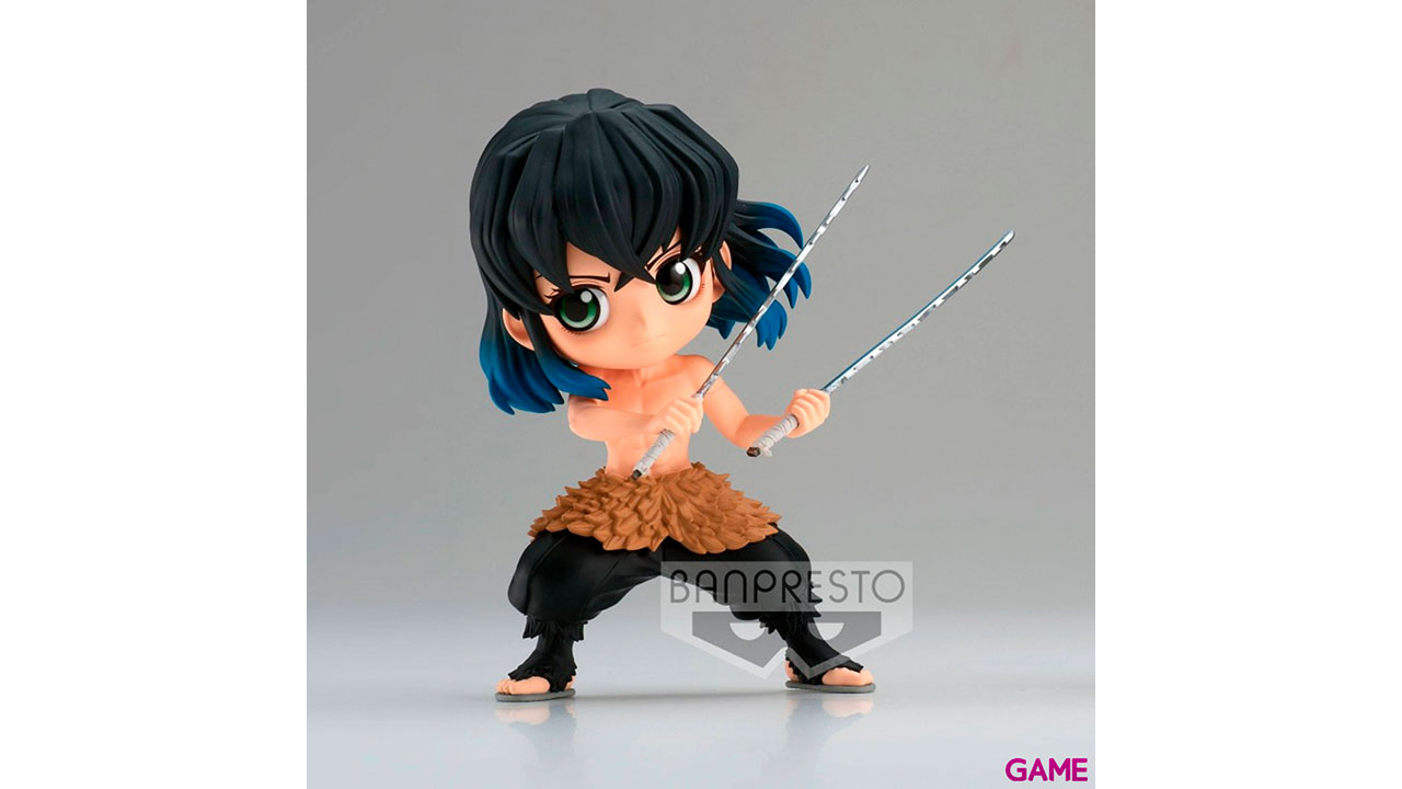Figura Inosuke Hashibira verA Demon Slayer Kimetsu No Yaiba Q posket 13cm-1