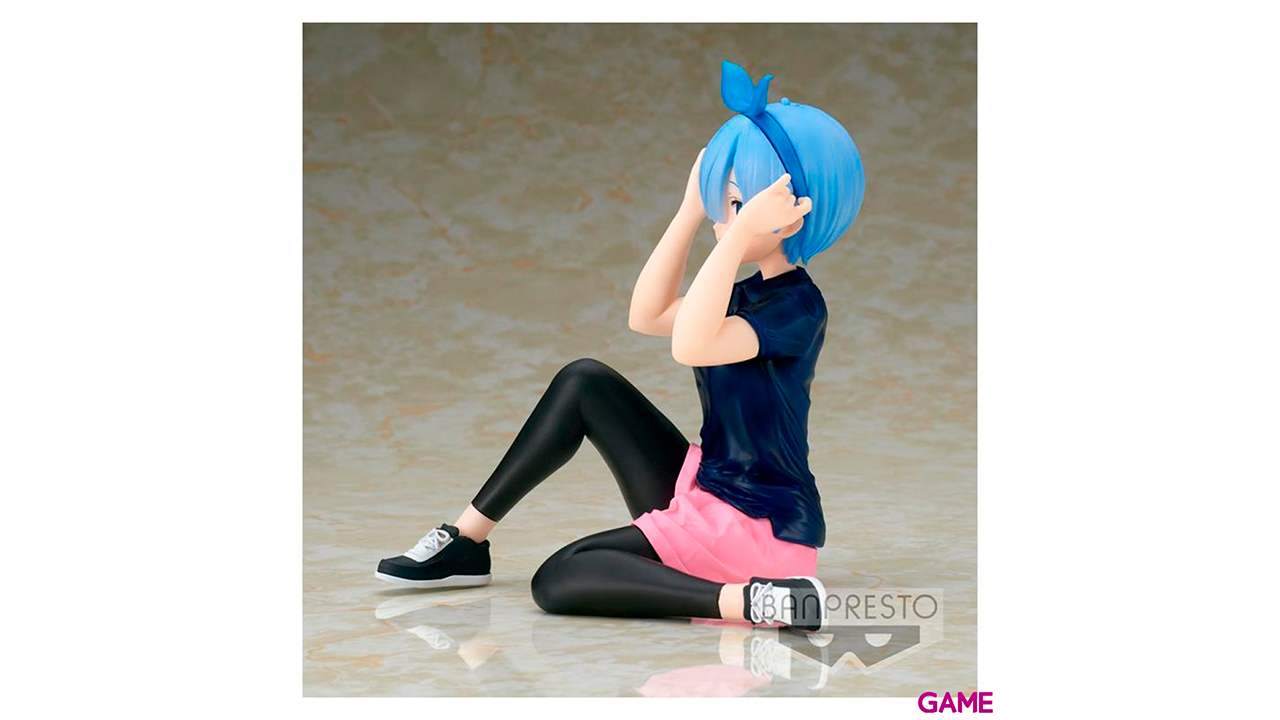 Figura Rem Training Style Relax Time Re Zero Starting Life in Another World 14cm-1