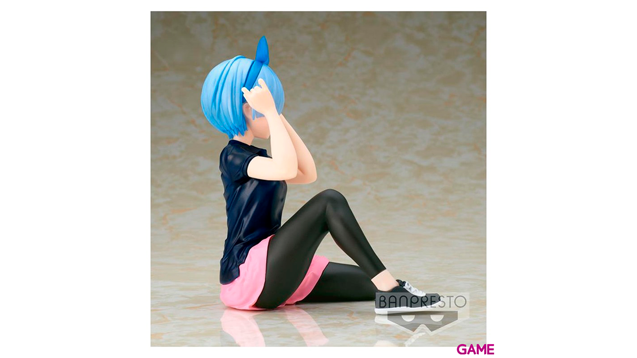 Figura Rem Training Style Relax Time Re Zero Starting Life in Another World 14cm-3
