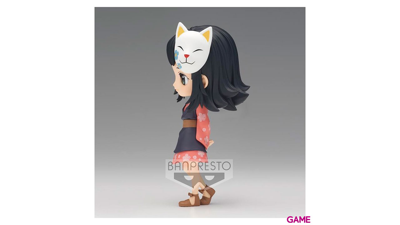 Figura Makomo VerA Demon Slayer Kimetsu no Yaiba Q posket 13cm-1