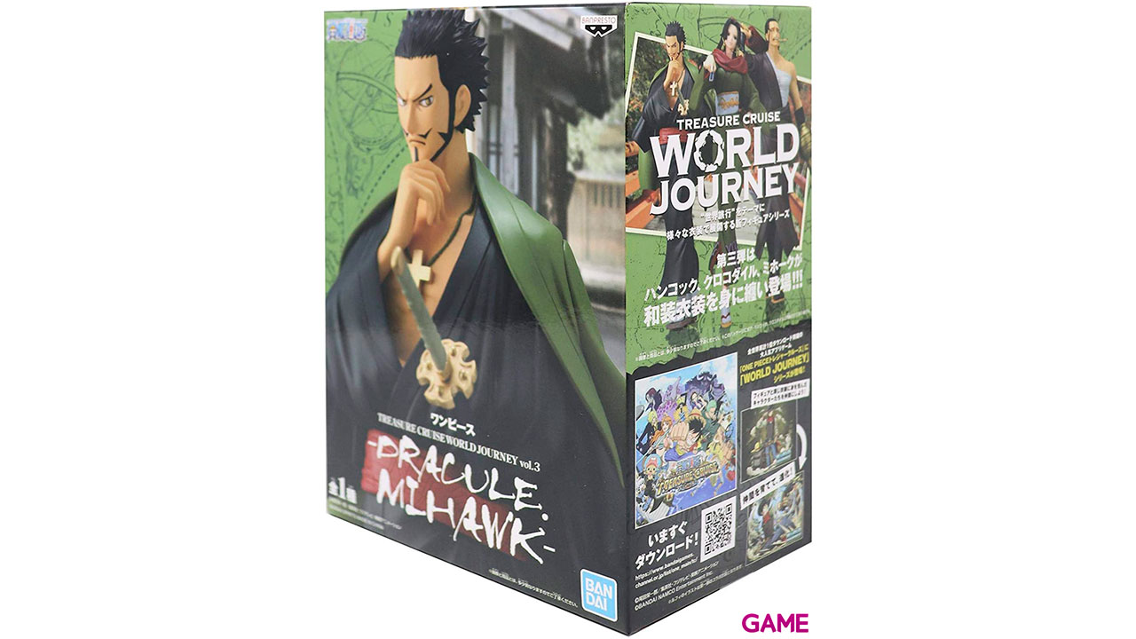 Figura Dracule Mihawk Treasure Cruise World Journey One Piece vol 3 20cm-3