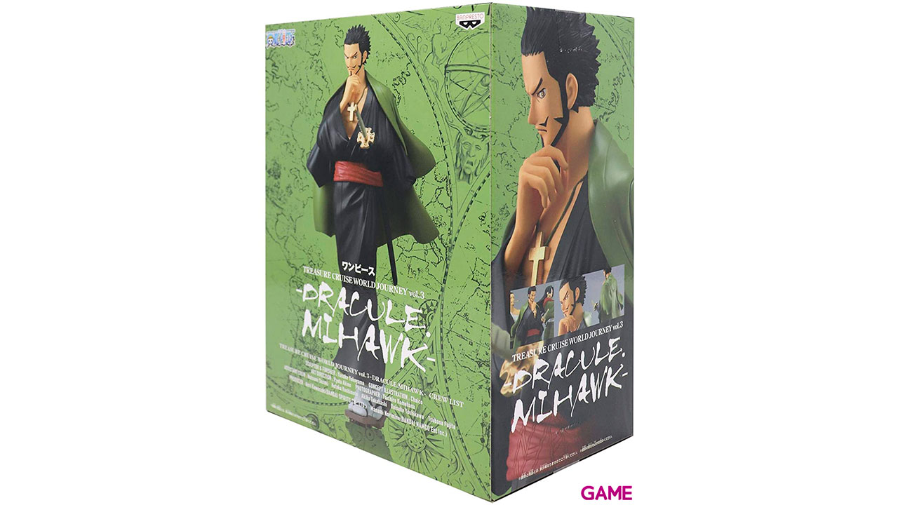 Figura Dracule Mihawk Treasure Cruise World Journey One Piece vol 3 20cm-4