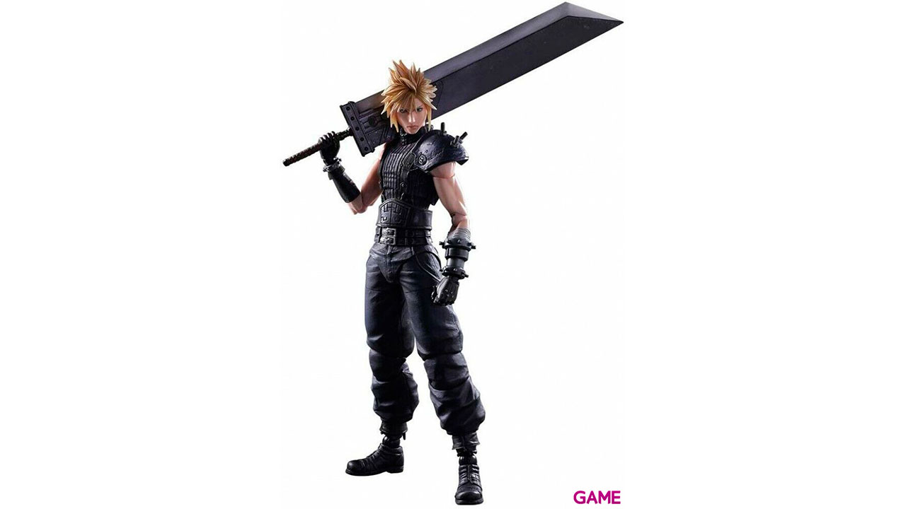 Figura No 1 Cloud Strife Final Fantasy VII Remake Play Arts Kai 28cm-3