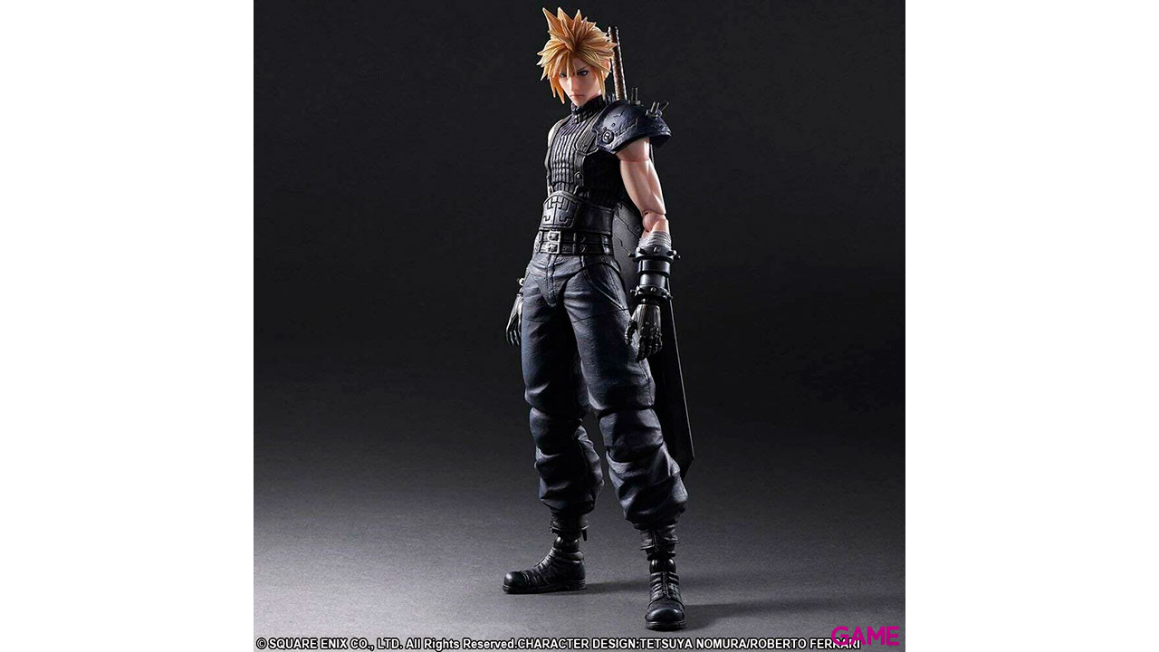 Figura No 1 Cloud Strife Final Fantasy VII Remake Play Arts Kai 28cm-0