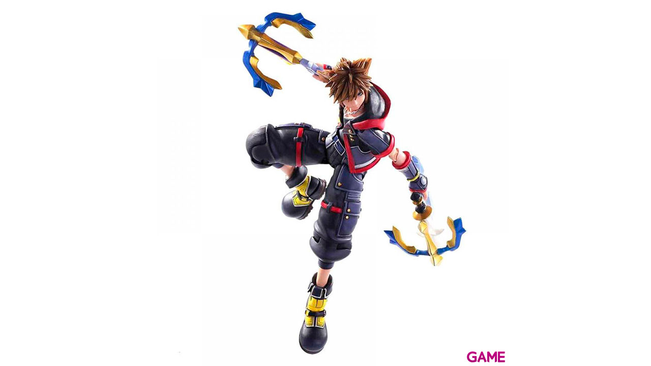 Figura Sora Kingdom Hearts III Bring Arts Disney 15cm-0