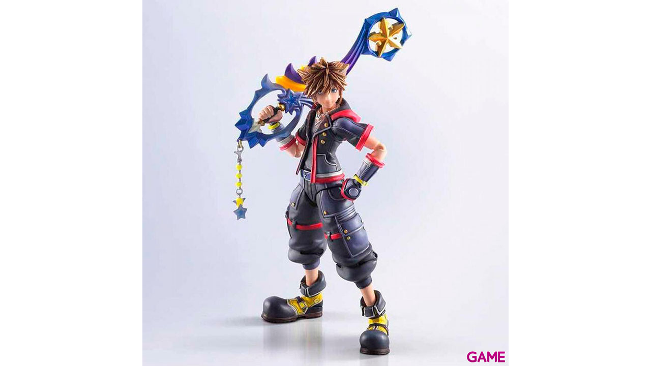Figura Sora Kingdom Hearts III Bring Arts Disney 15cm-1