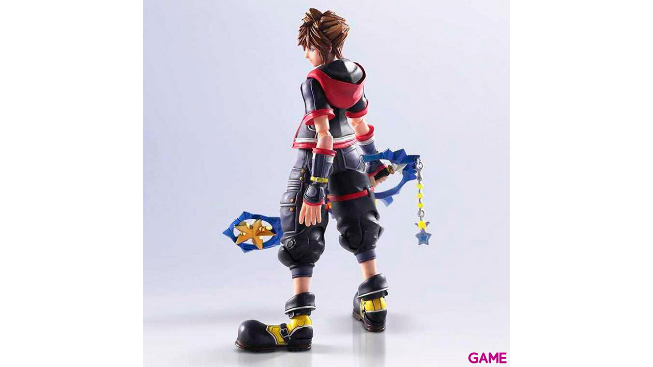 Figura Sora Kingdom Hearts III Bring Arts Disney 15cm-2