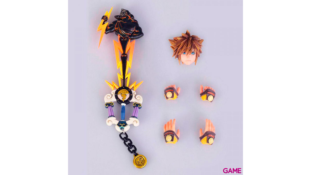 Figura Sora Guard Form Ver Kingdom Hearts III Bring Arts Disney 16cm-4