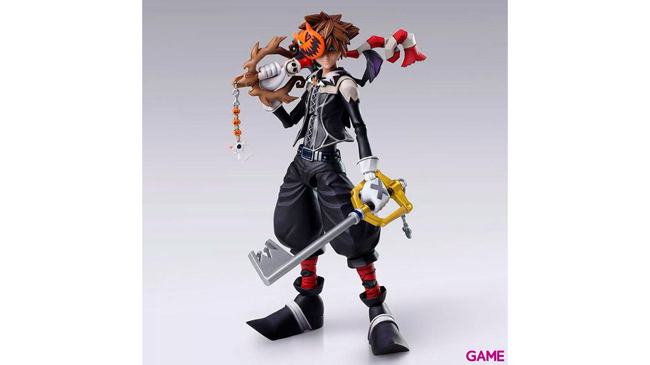 Figura Sora Halloween Town Ver Kingdom Hearts II Bring Arts Disney 15cm-0