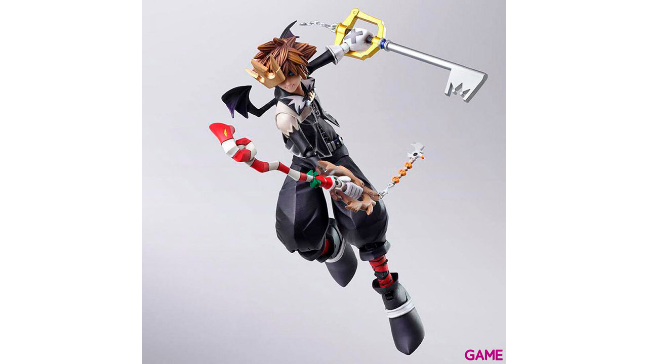 Figura Sora Halloween Town Ver Kingdom Hearts II Bring Arts Disney 15cm-3