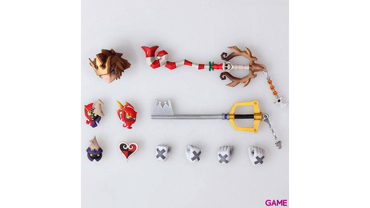 Figura Sora Halloween Town Ver Kingdom Hearts II Bring Arts Disney 15cm-4