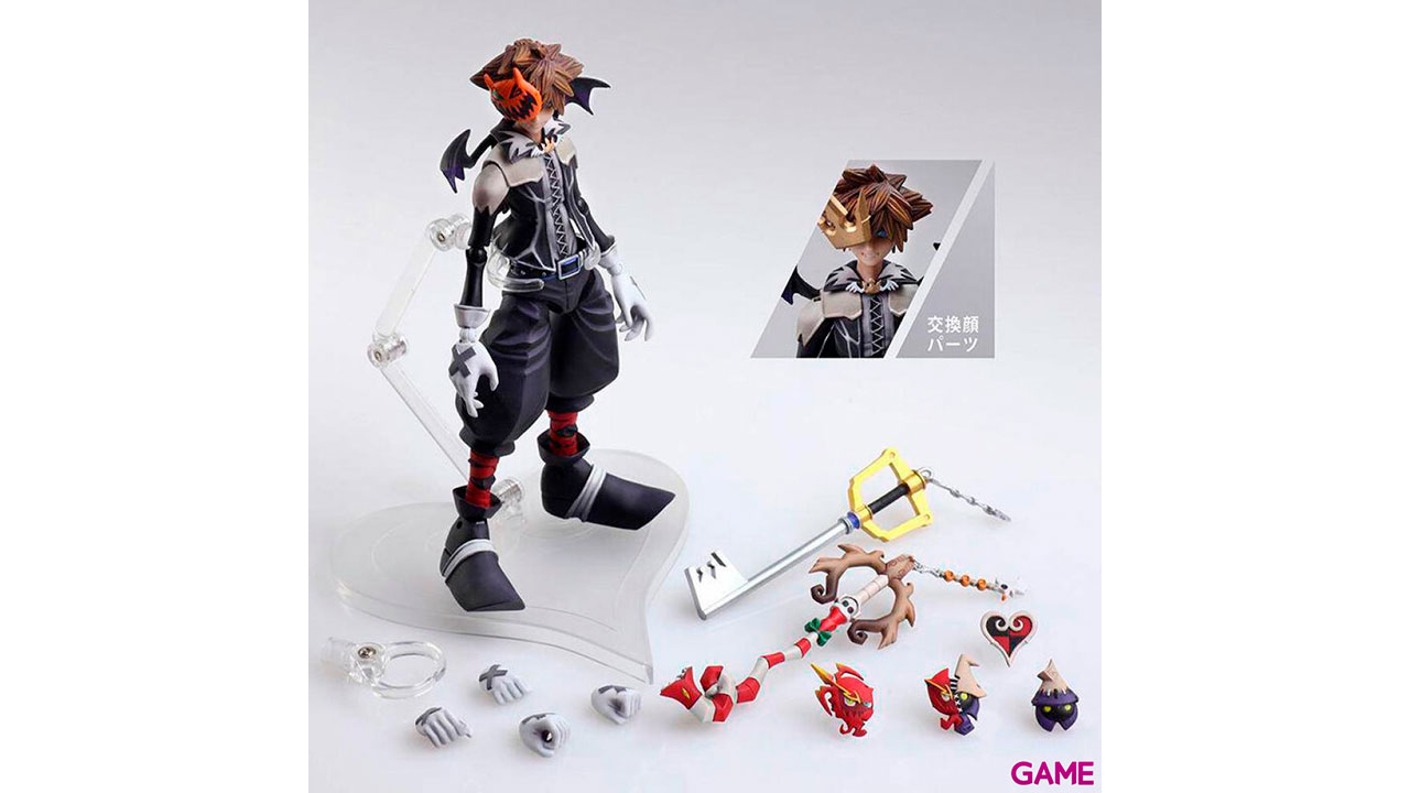 Figura Sora Halloween Town Ver Kingdom Hearts II Bring Arts Disney 15cm-5