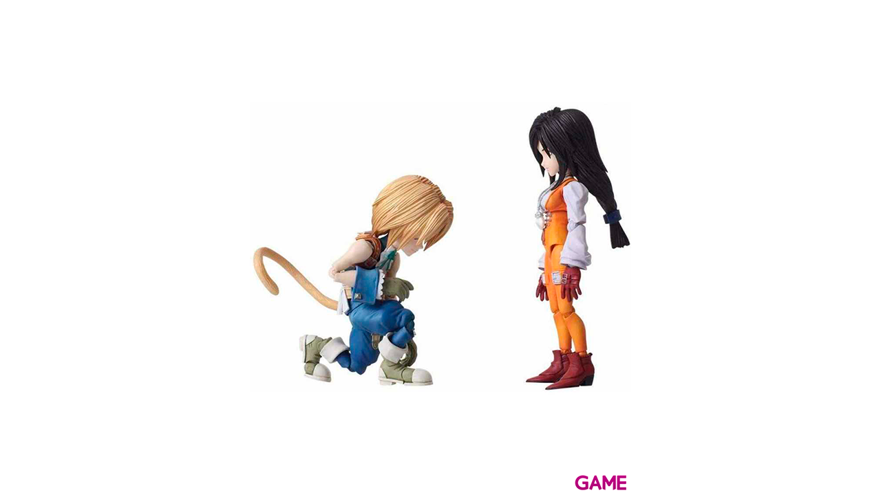 Set 2 figuras Bring Arts Zidane Tribal y Garnet Til Alexandros XVII Final Fantasy IX 12-17cm-1