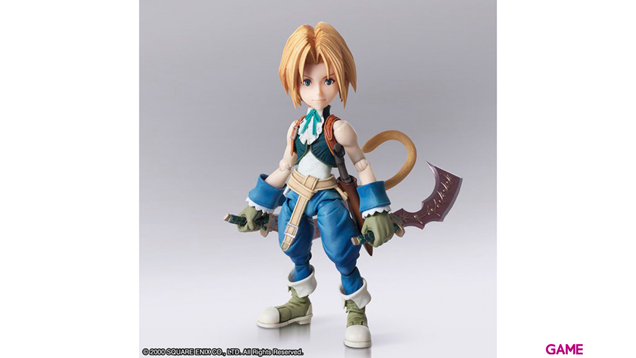 Set 2 figuras Bring Arts Zidane Tribal y Garnet Til Alexandros XVII Final Fantasy IX 12-17cm-7