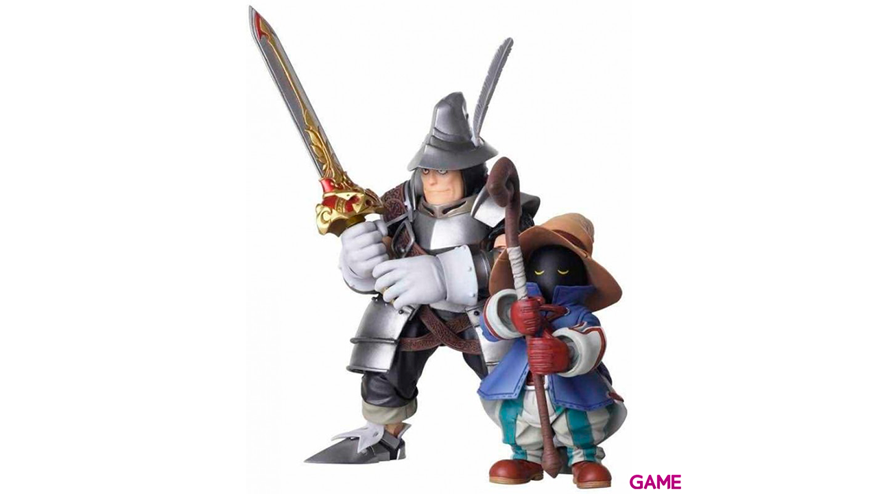 Set 2 figuras Bring Arts Vivi Ornitier y Adelbert Steiner Final Fantasy IX 10-15cm-0
