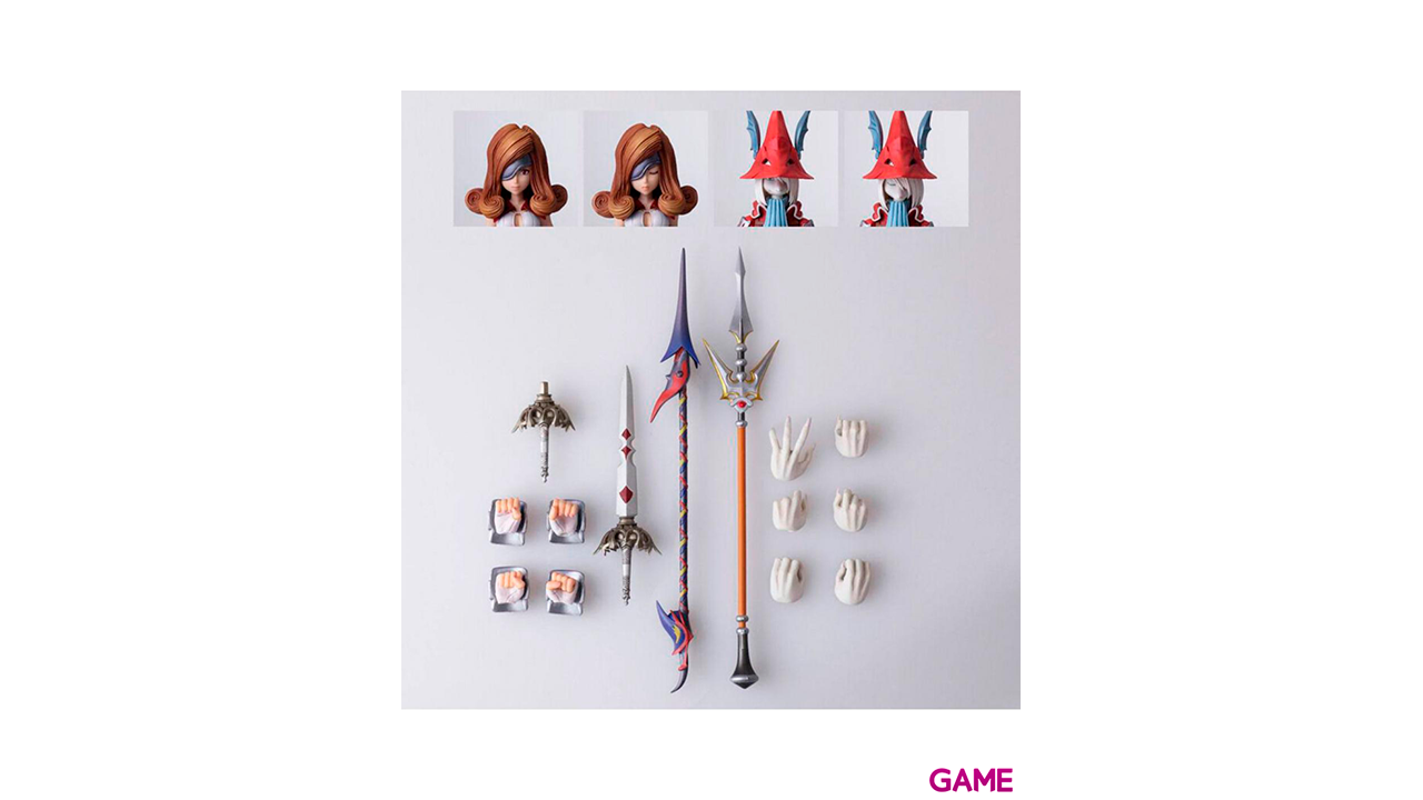 Set 2 figuras Bring Arts Freya Crescent y Beatrix Final Fantasy IX 12-16cm-5