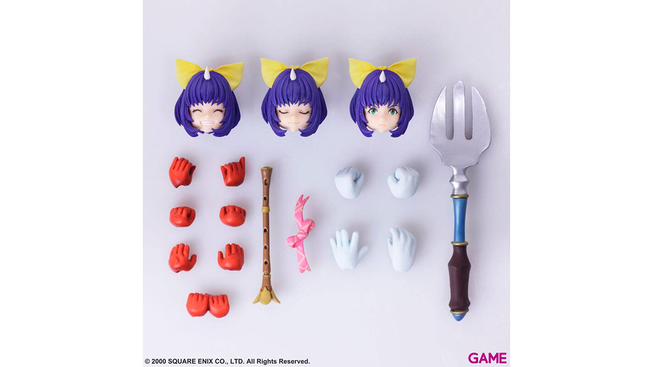 Set 2 figuras Figuras Bring Arts Eiko Carol y Quina Quen Final Fantasy IX 9-14cm-1
