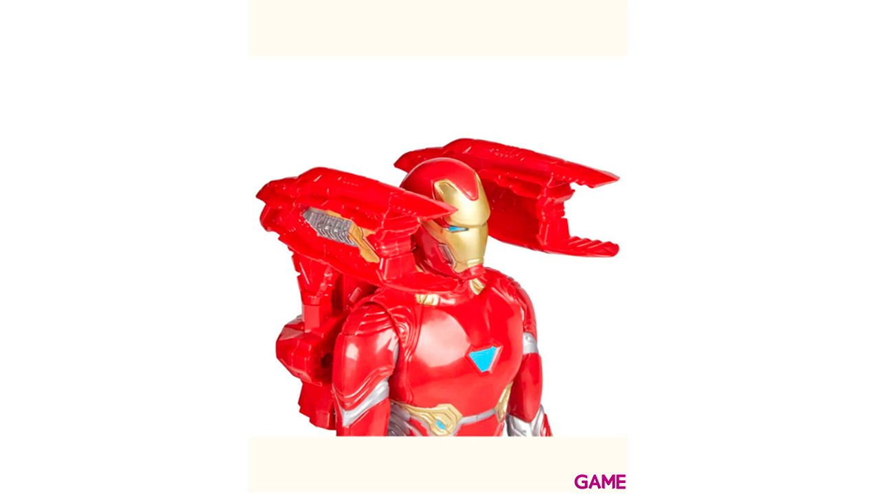 Figura Titan Hero Power FX Iron Man Vengadores Avengers Marvel 30cm-1