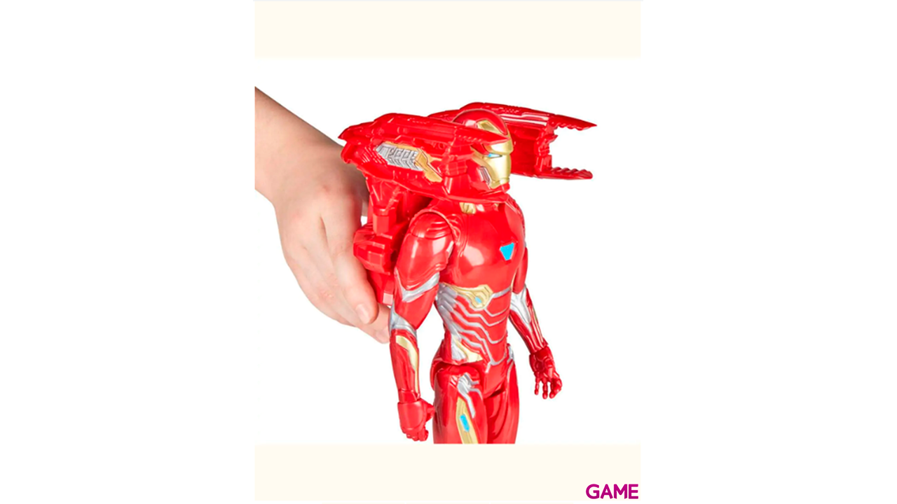 Figura Titan Hero Power FX Iron Man Vengadores Avengers Marvel 30cm-2