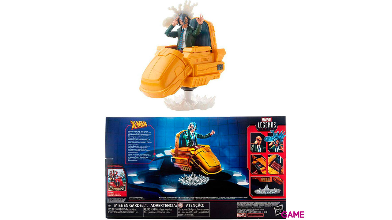 Figura + vehiculo Profesor X X-Men Marvel Legends 15cm-2