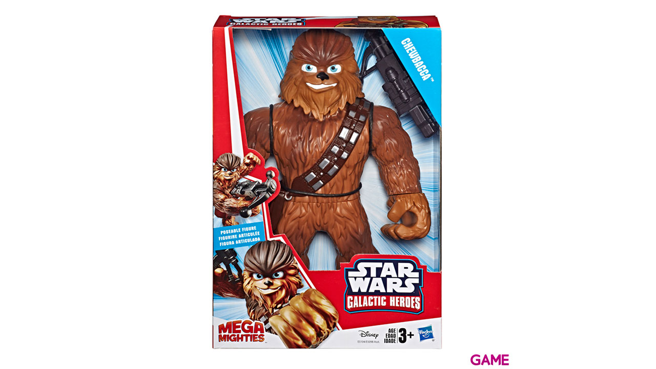 Figura action Mega Mighties Chewbacca Star Wars 25cm-0