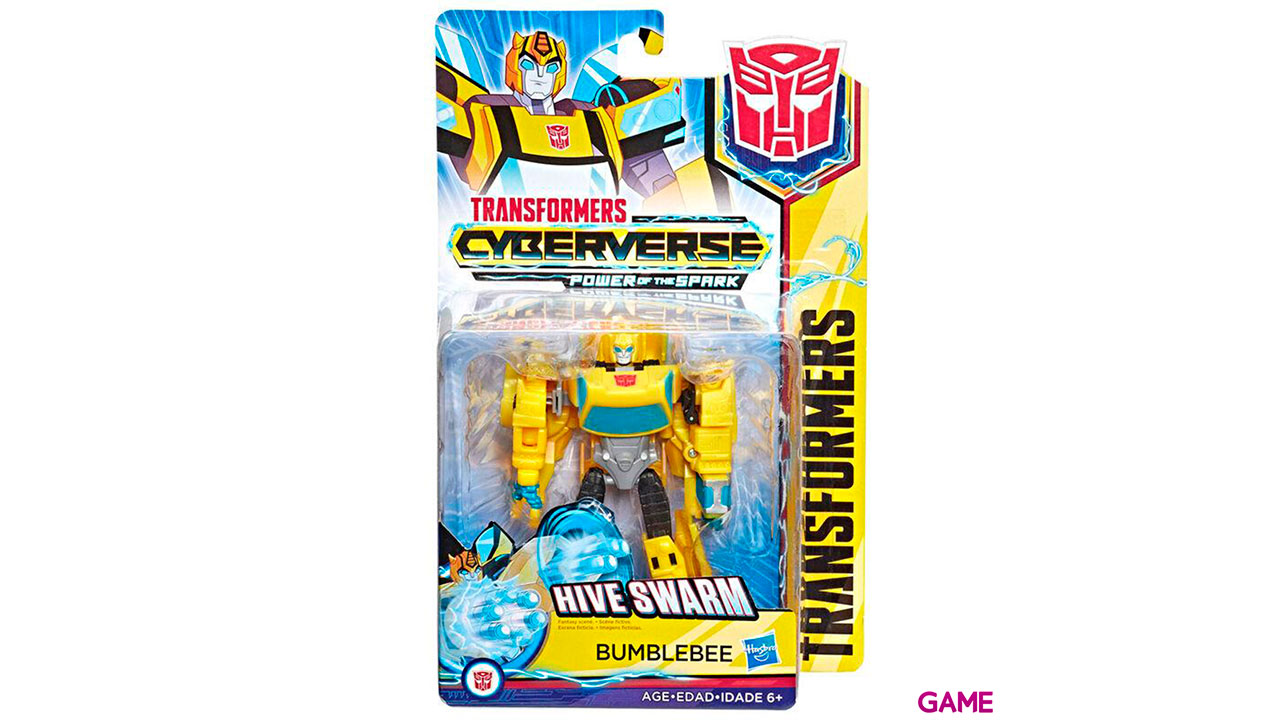 Figura Bumblebee Cyberverse Transformers 13cm-0