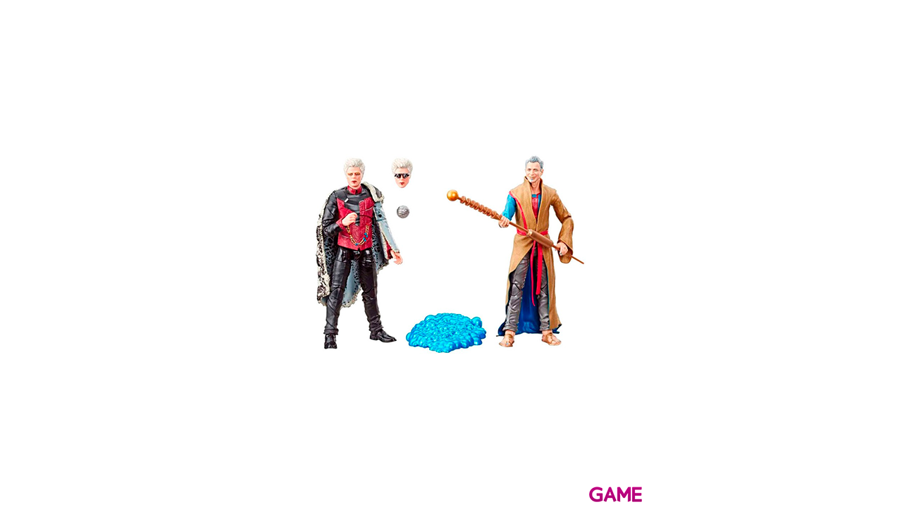 Pack 2 figuras Grandmaster + The Collector Marvel Legends-1