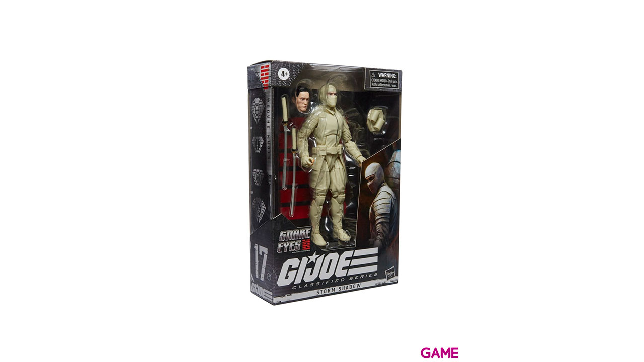 Figura Storm Shadow 17 GI Joe Classified Series Snake Eyes GI Joe Origins 15cm-6