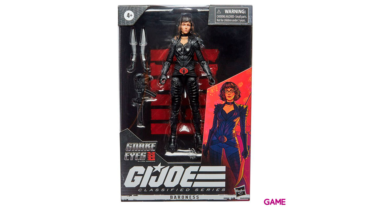 Figura Baronesa 19 GI Joe Classified Series Snake Eyes GI Joe Origins 15cm-2
