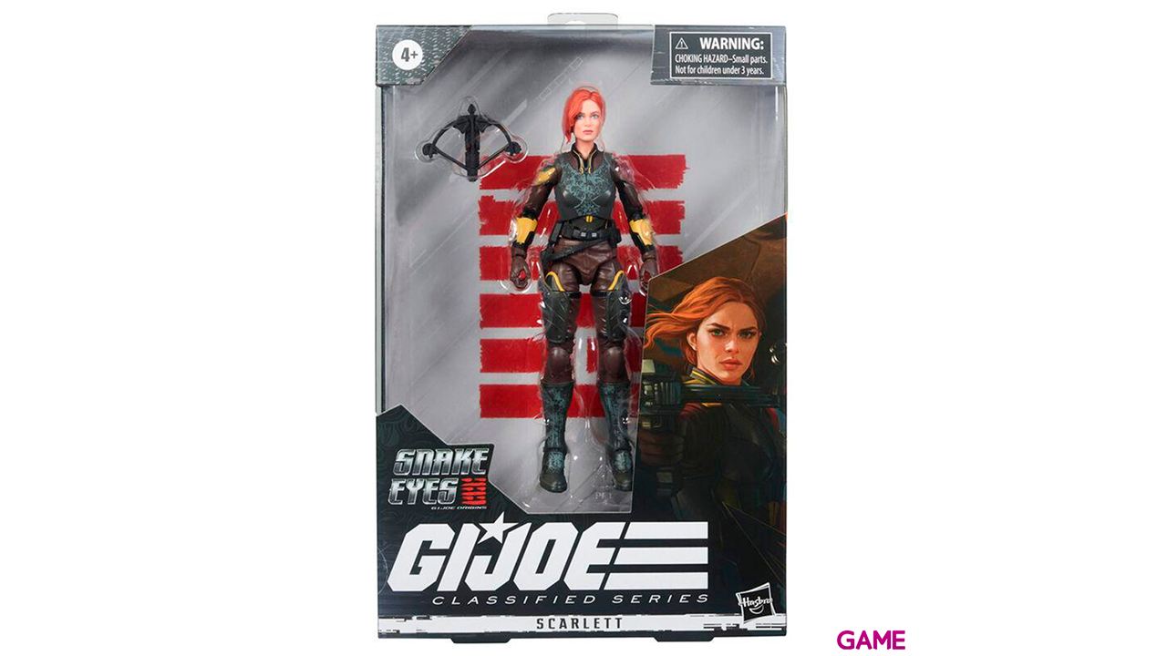 Figura Scarlett 20 GI Joe Classified Series Snake Eyes GI Joe Origins 15cm-0