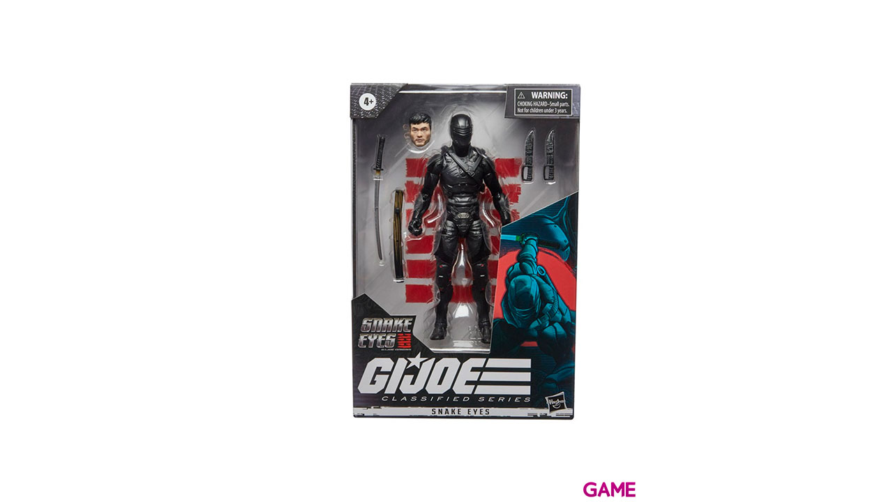 Figura GI Joe Snake Eyes 16 GI Joe Classified Series Snake Eyes  15cm-7