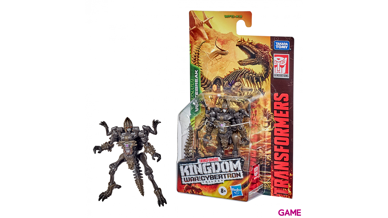 Figura Vertebreak War for Cybertron Kingdom Core Class Series Transformers 10cm-1