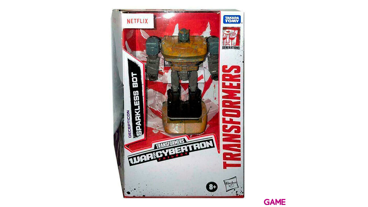Figura Sparkless Bot War for Cybertron Transformers-0