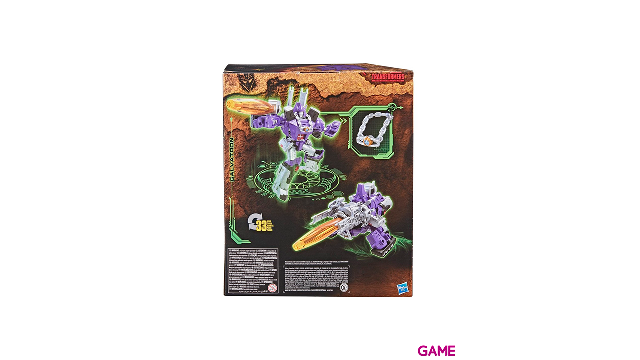 Figura WFC-K28 Galvatron Transformers Generations War for Cybertron Kingdom 19cm-5