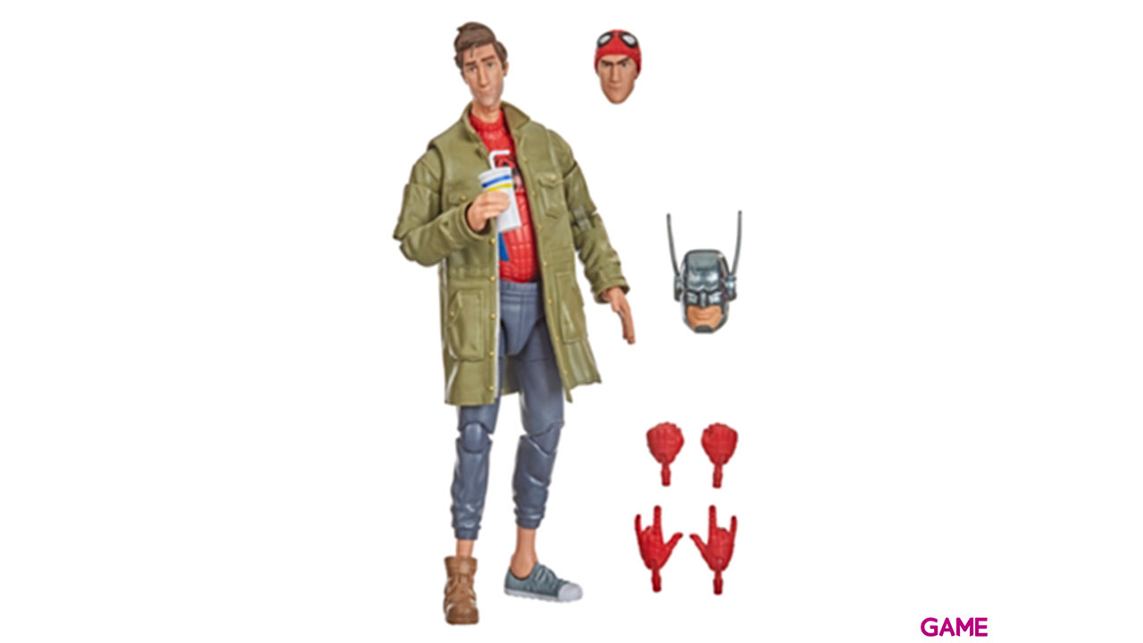 Figura Peter B Parker Spiderman Into the Spider-Verse Marvel 15cm-2