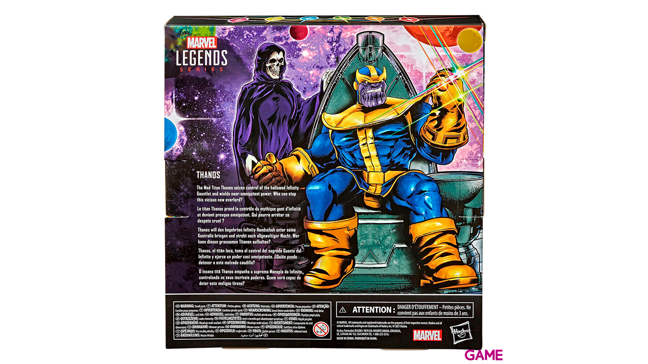 Figura Thanos The Infinity Gauntlet Marvel Legends 15cm-2