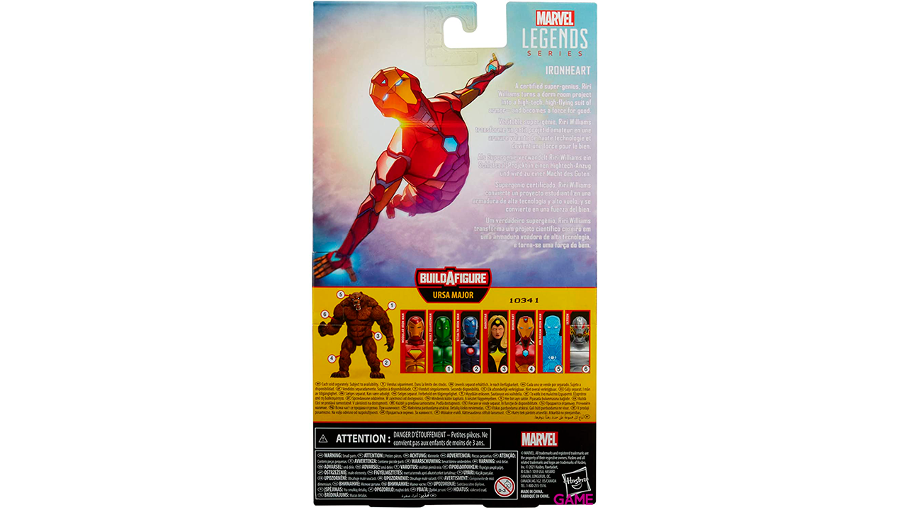 Figura Marvel Ironheart Legends Series 15cm-6
