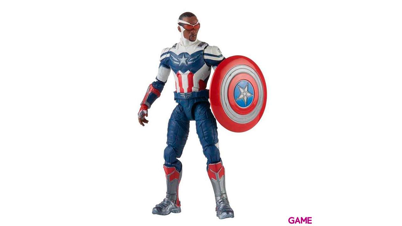 Figura Capitan America Falcon y el Soldado de Invierno Marvel 15cm-0