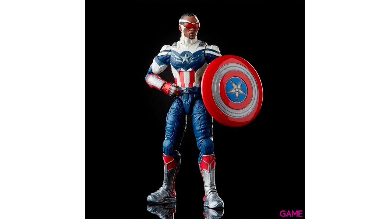 Figura Capitan America Falcon y el Soldado de Invierno Marvel 15cm-5