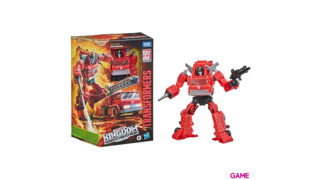 Figura Voyager Inferno Transformers: War for Cybertron Trilogy-0