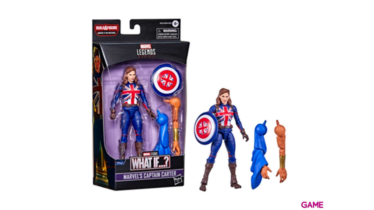 Figura Marvels Captain Carter What If Marvel 15cm-0
