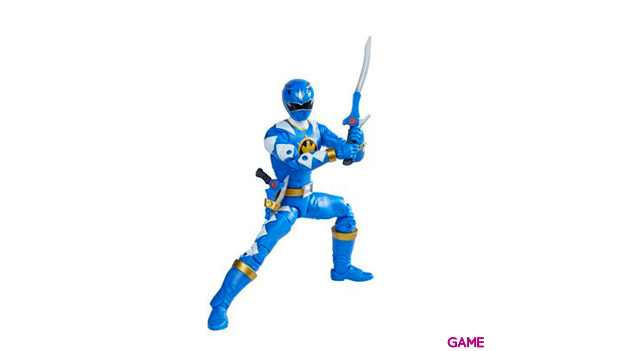 Figura Dino Thunder Blue Ranger Power Rangers 15cm-1