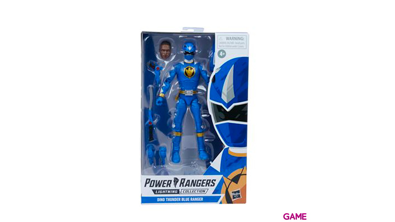 Figura Dino Thunder Blue Ranger Power Rangers 15cm-2
