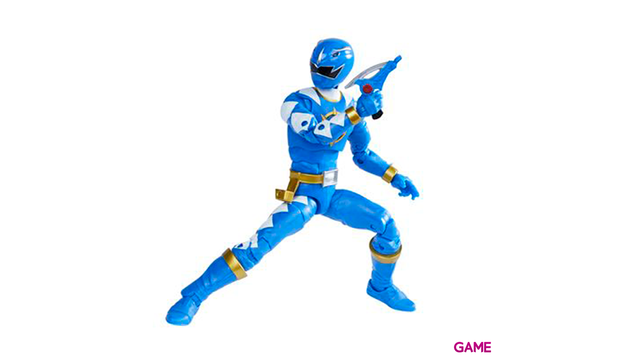 Figura Dino Thunder Blue Ranger Power Rangers 15cm-3