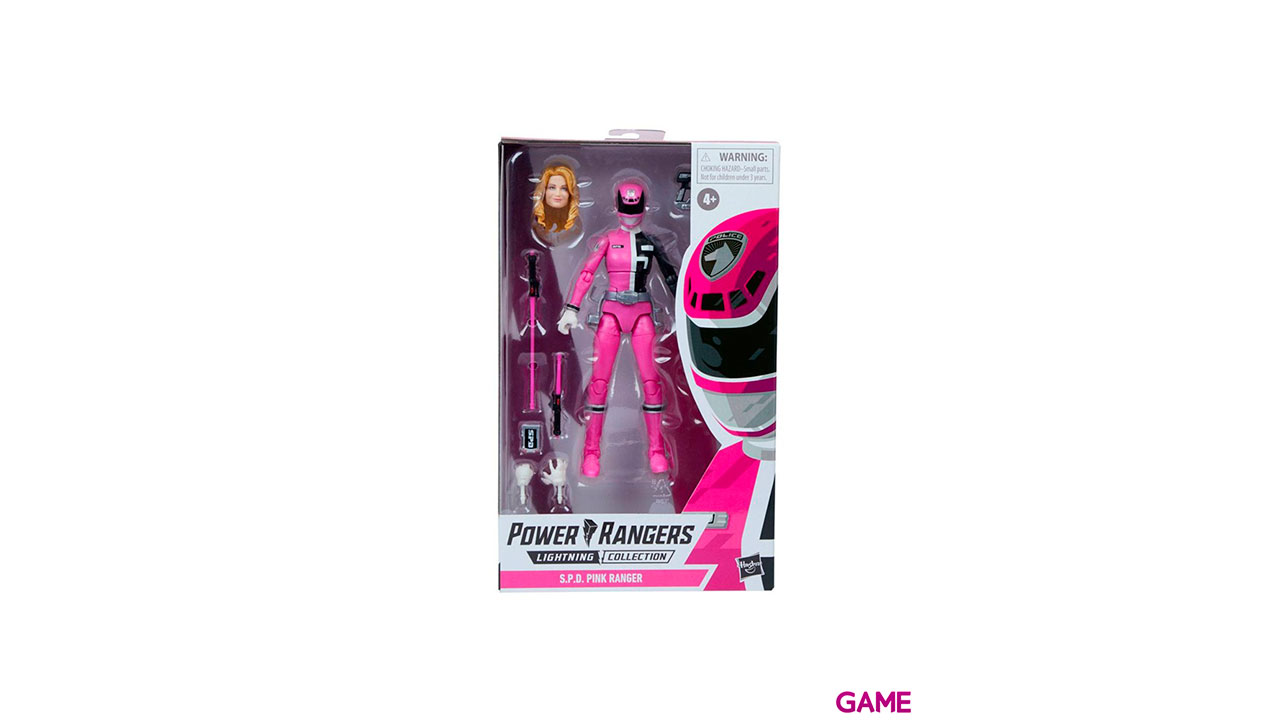 Figura SPD Pink Ranger Power Rangers 15cm-2